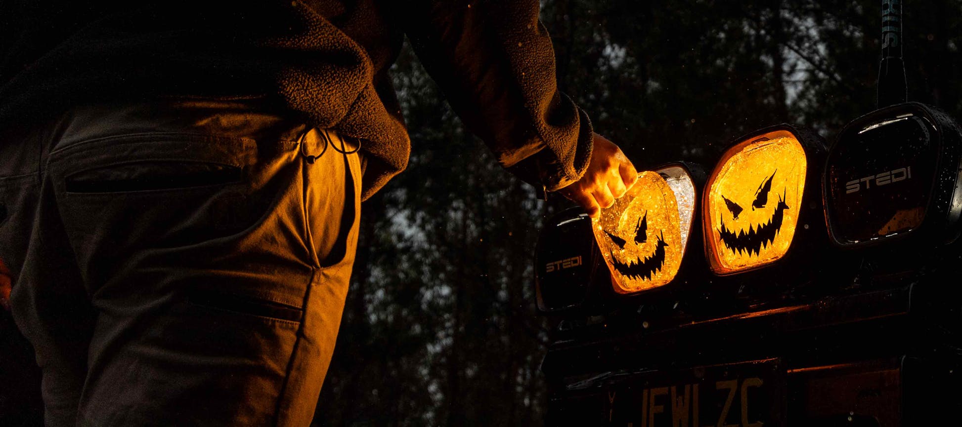 STEDI Driving Lights Covers | Halloween